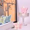 4 PCS 3D Flower Butterfly Candle Molds Mini Butterfly Silicone Molds